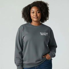 TELETIES Have a Great Hair Day Crewneck - Extra Large