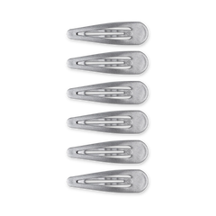 Silver Snap Clip (6Ct)