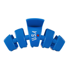 USA Classic Blue Large Claw Clip