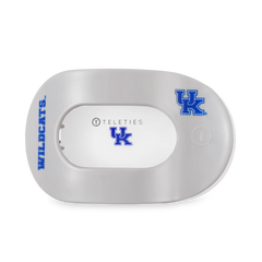 Go Big Blue! Large Flat Round Hair Clip