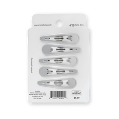 Silver Snap Clip (6Ct)