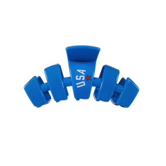 USA Classic Blue Small Claw Clip