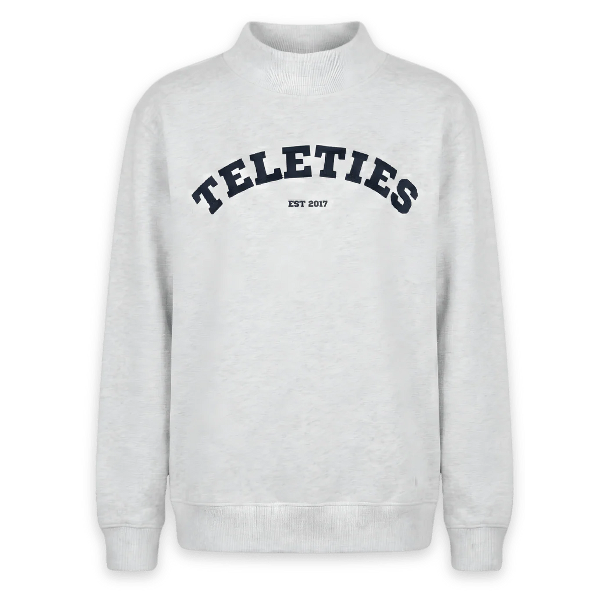 TELETIES Varsity Mockneck - Extra Large