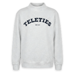TELETIES Varsity Mockneck - Extra Large