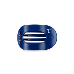 Texas Rangers Small Flat Round Hair Clip