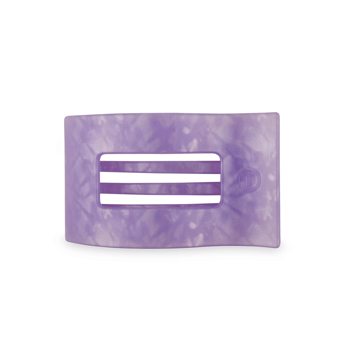 Lavender Mist Medium Flat Rectangle Hair Clip