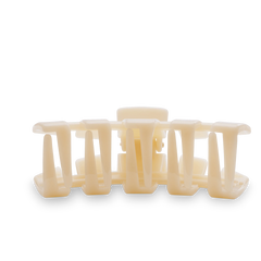 Classic Almond Beige Medium Claw Clip