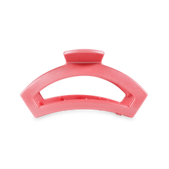 Open Calming Coral Medium Claw Hair Clip