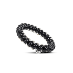 Jet Black Large Hair Ties
