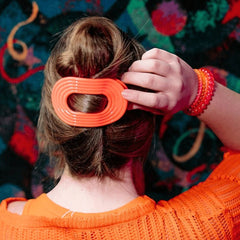 Darty Large Flat Round Hair Clip