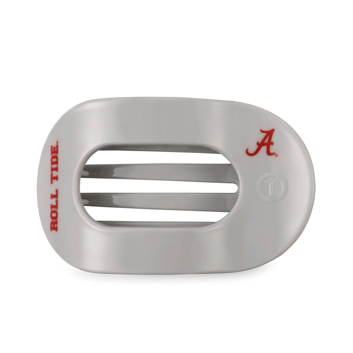 Roll Tide! Large Flat Round Hair Clip