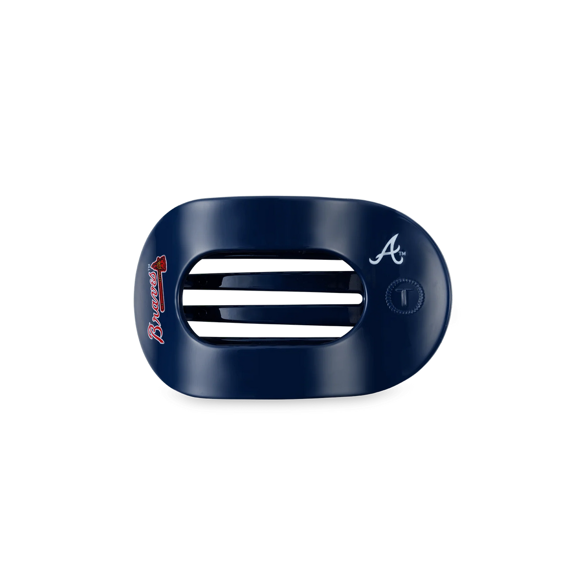 Atlanta Braves Small Flat Round Hair Clip