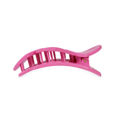 Pink Heart to Heart Medium Flat Hair Clip