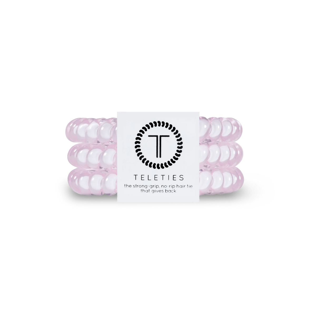 Rose Water Pink Small Hair Ties