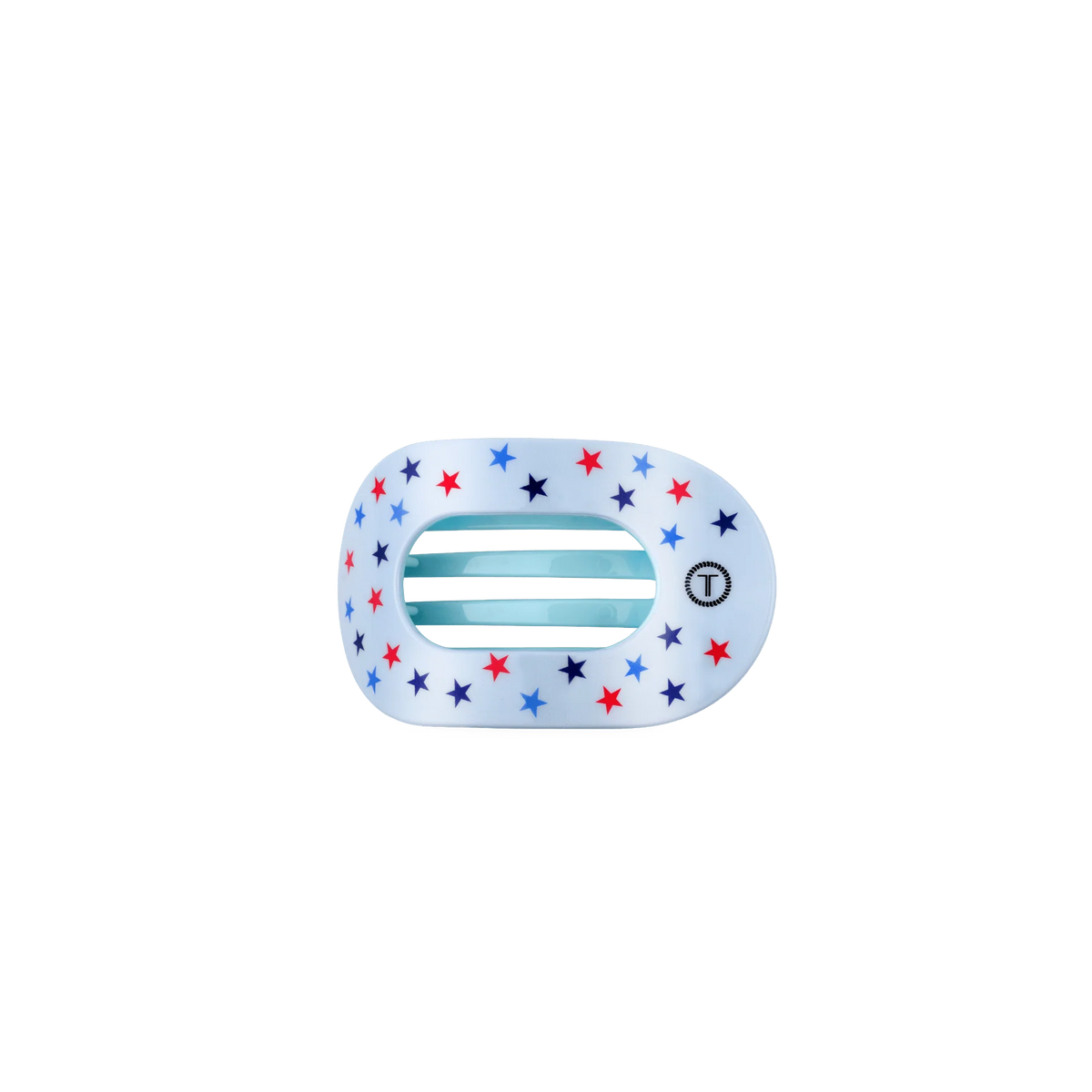 United We Sparkle Tiny Flat Round Hair Clip