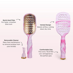 Pinch Me! Vented Hair Brush Bundle