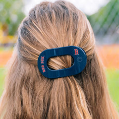 Boston Red Sox Medium Flat Round Hair Clip
