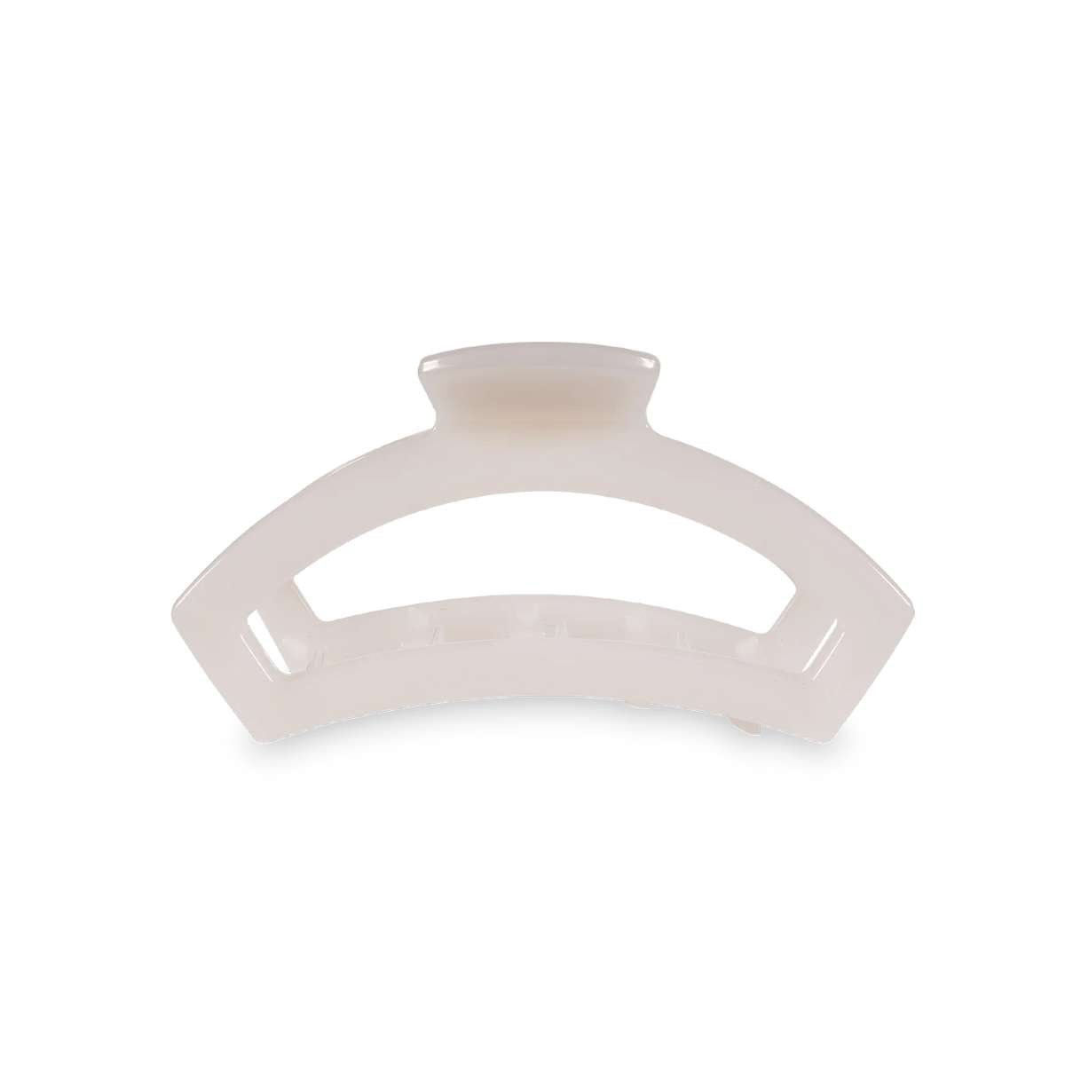 Open Coconut White Small Claw Hair Clip
