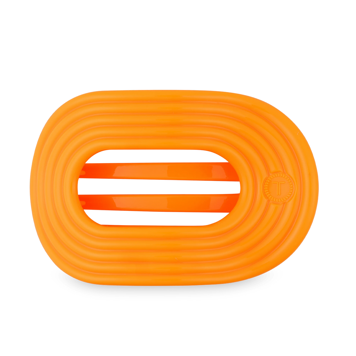 Day Rave Large Flat Round Hair Clip