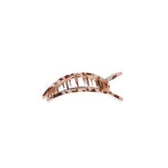 Blonde Tortoise Small Flat Square Hair Clip