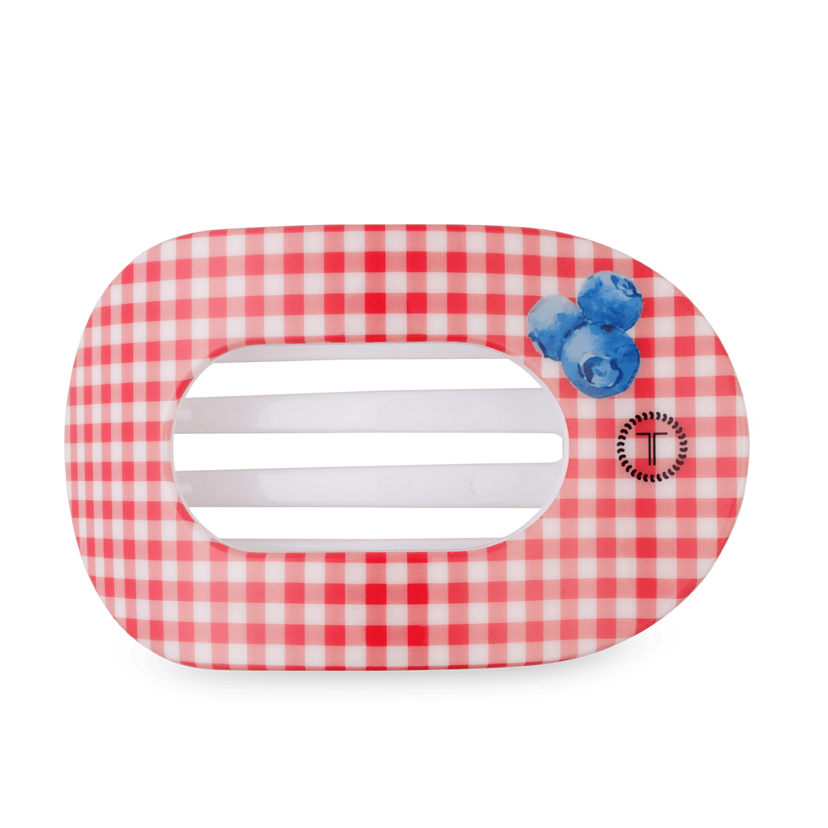 Blueberry Farms Large Flat Round Hair Clip