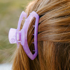 Open Lavender Mist Medium Hair Clip