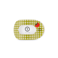 Locally Grown Small Flat Round Hair Clip