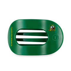 Go Ducks! Large Flat Round Hair Clip