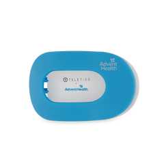 AdventHealth Matte Medium Flat Round Hair Clip