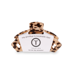 Open Blonde Tortoise Small Claw Hair Clip