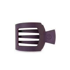 Burgundy Bliss Medium Flat Square Hair Clip