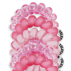 Pretty in Pink Tiny Hair Ties