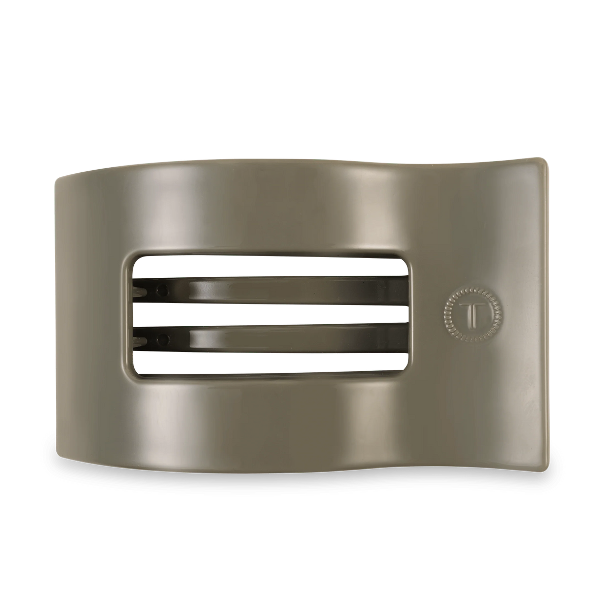 Sage it ain't so Large Flat Rectangle Hair Clip