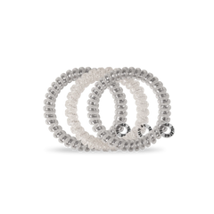 Silver Slay Small Hair Ties
