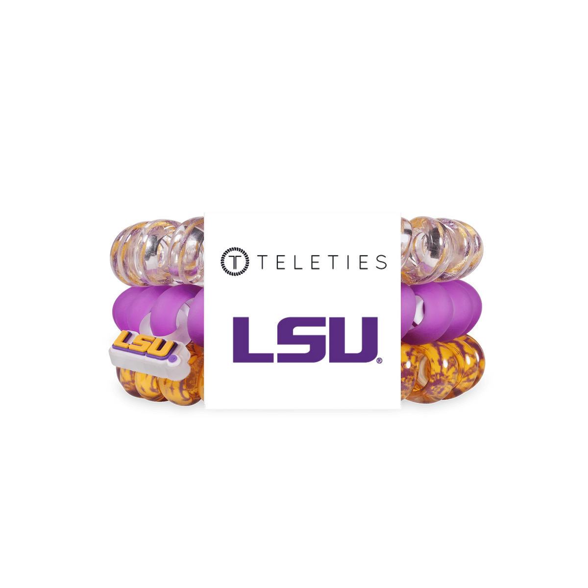 Geaux Tigers! Large Hair Ties