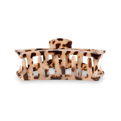 Open Blonde Tortoise Medium Claw Hair Clip