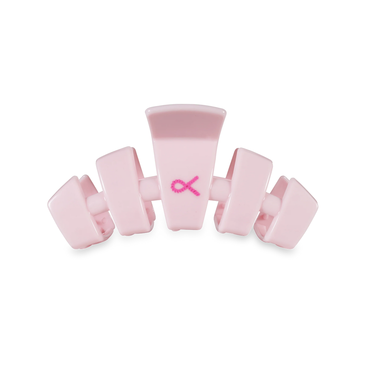 Classic Pink Ribbon Power Medium Claw Clip