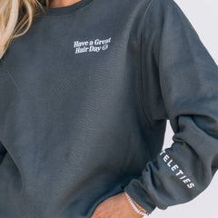 TELETIES Have a Great Hair Day Crewneck - Small