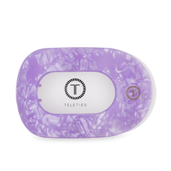 Lavender Mist Large Flat Round Hair Clip