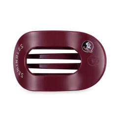 Go Noles! Large Flat Round Hair Clip