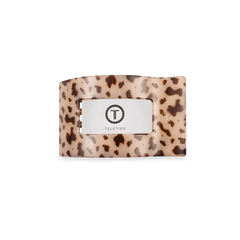 Blonde Tortoise Small Flat Rectangle Hair Clip