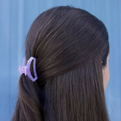 Open Lavender Mist Tiny Hair Clip